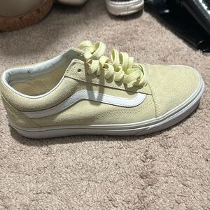 Vans Old Skool lace up shoes, women’s size 8.5. Men’s size 7